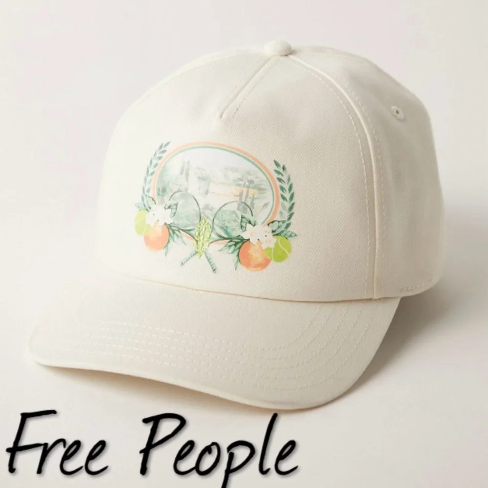 Free People Palm Springs Club Cap NWT OS